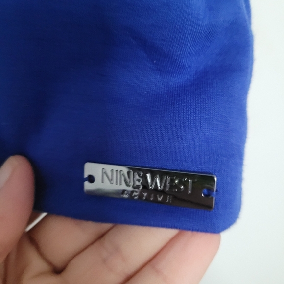 Nwt Nine West active blue 1x shirt - Picture 4 of 7